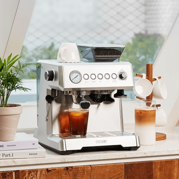 [예약판매 7/20] 리큅 올인원 스텐 커피머신 캡슐머신 LCM-20BF04SS