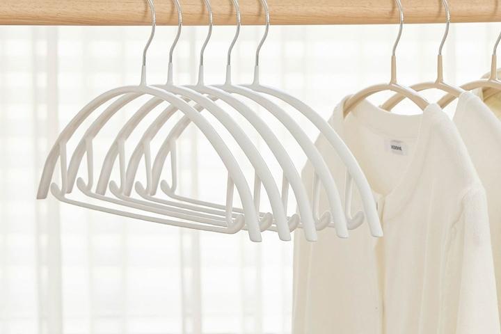 논슬립 어깨뿔방지 옷걸이 100p 4colors (니트/셔츠/정장/맨투맨/바지걸이)