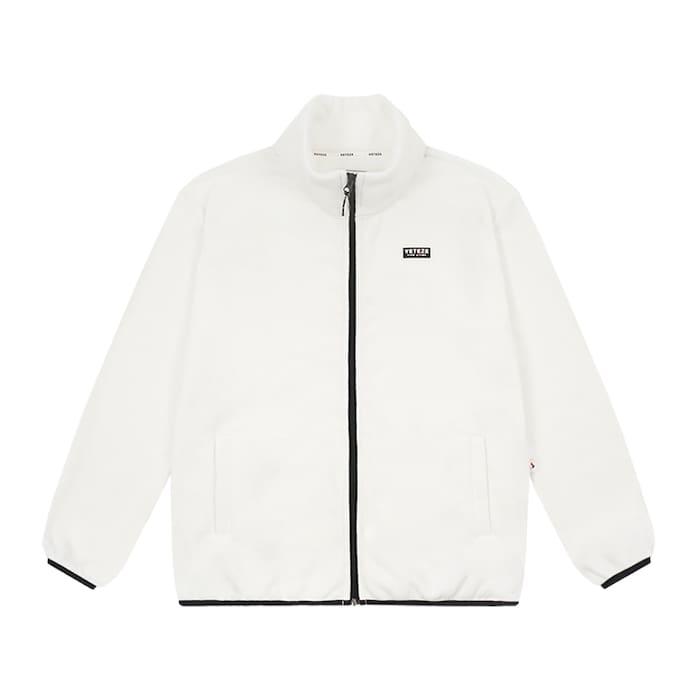 Basic Fleece Zipup (ivory)
