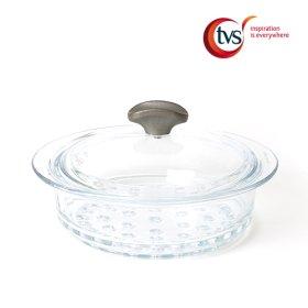 이탈리아 TVS 신 미네랄리아 디럭스 유리찜기 20cm (냄비별도)