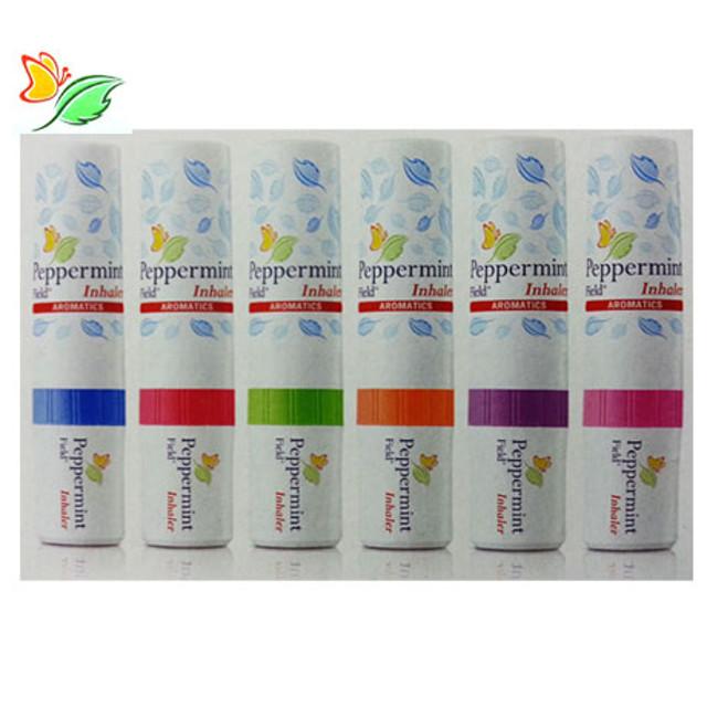 야돔 태국야돔 페퍼민트 필드 퍼퍼민트 인헤일러 졸음방지 수험생 기분전환 휴대형 inhaler peppermint field 낱개6개 1Set