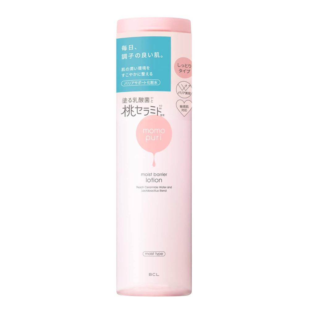 일본 momopuri 모모푸리 모이스트 배리어 스킨 200ml 촉촉한 타입