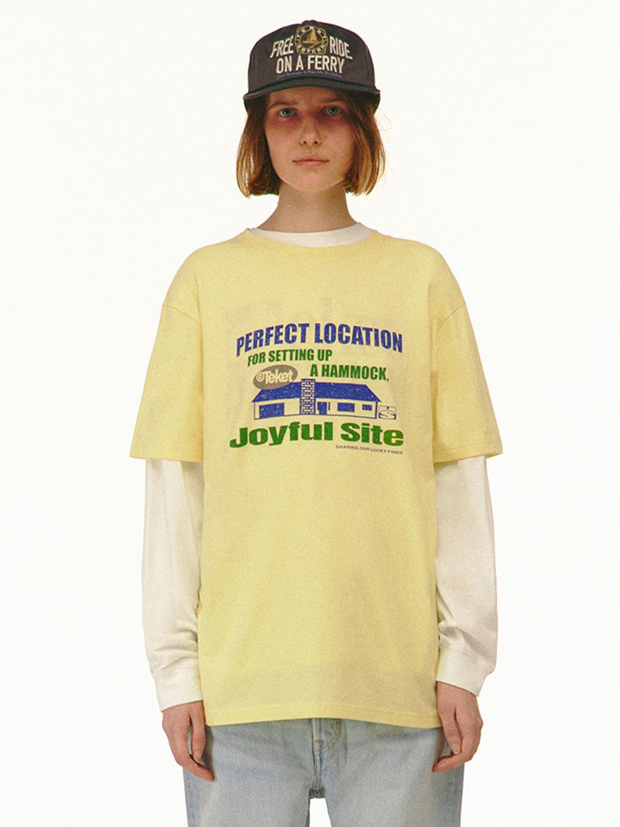 Joyful Tee Yellow