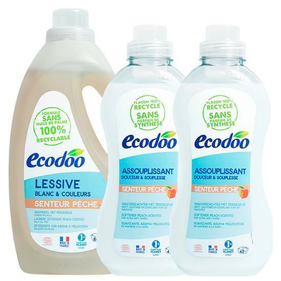 에코두 프랑스 세탁세제 피치 기획(세탁세제2L+섬유유연제1Lx2)