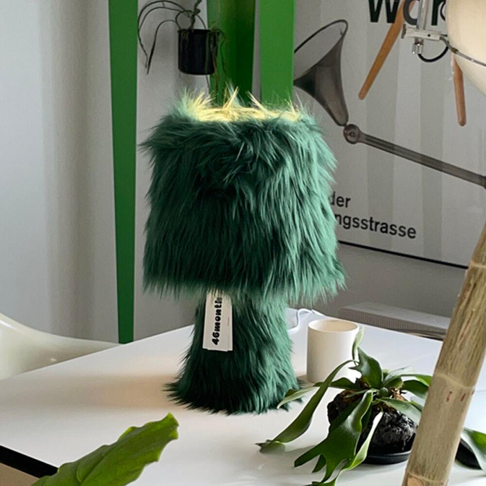 [29CM 단독] furry lamp (deep green)