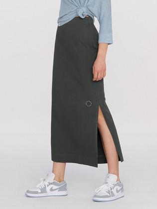 슬릿 포인트 롱 스커트