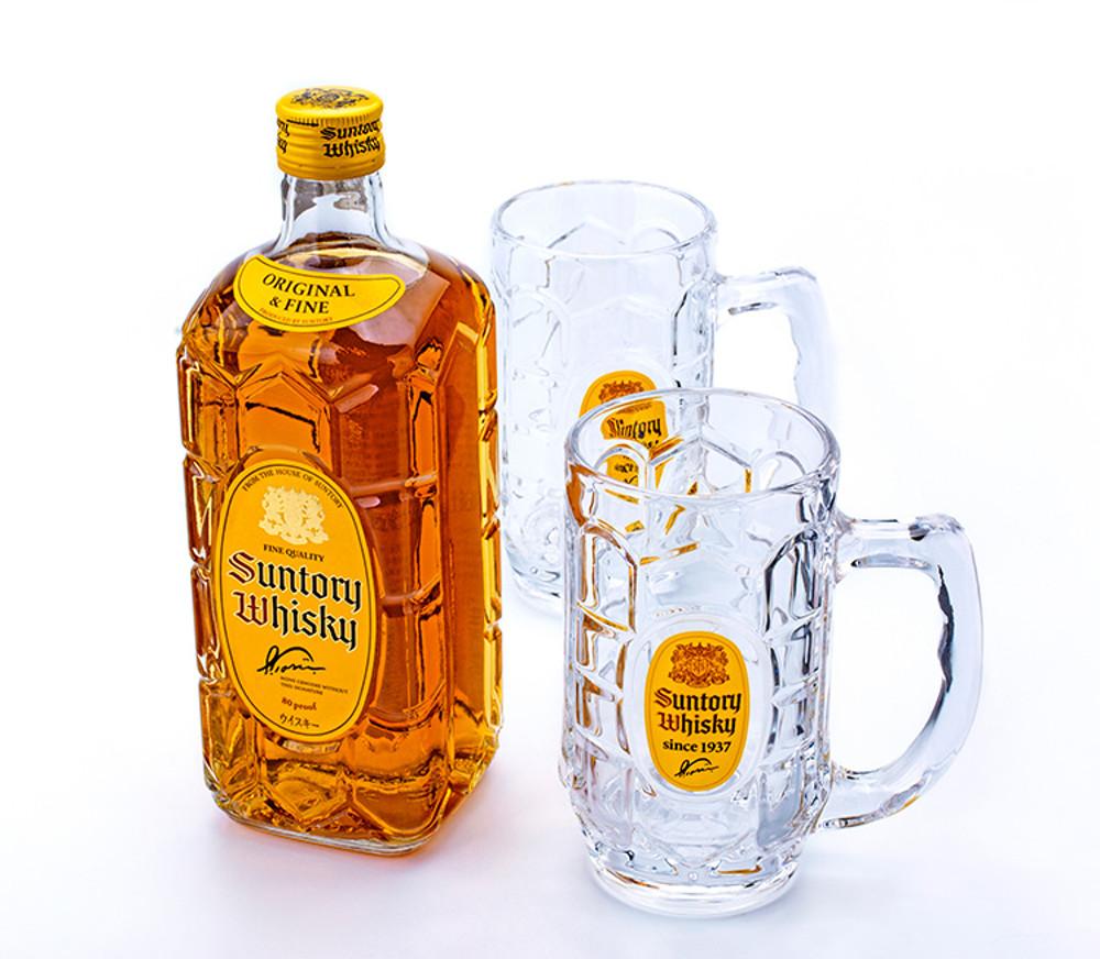 하이볼잔 suntory 일본 산토리 글라스 맥주컵 위스키 양주 컵세트 1+1