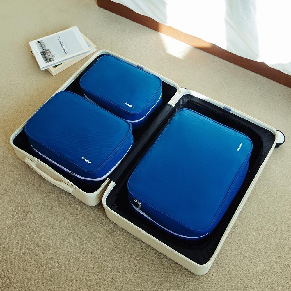 [24인치 캐리어]브랜든 부피순삭 압축 파우치 세트 S+L+XL