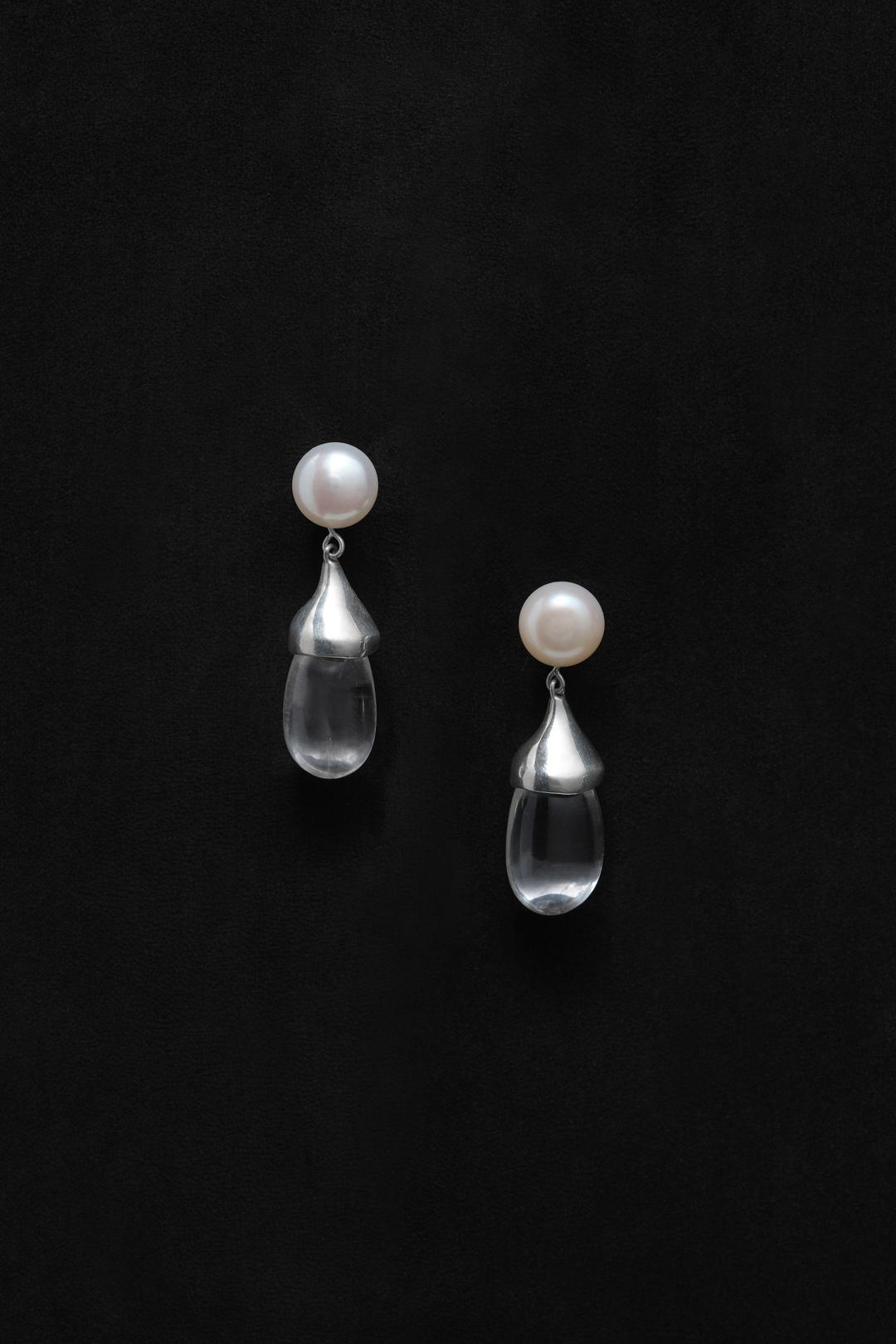 QUARTZ AUDREY EARRINGS