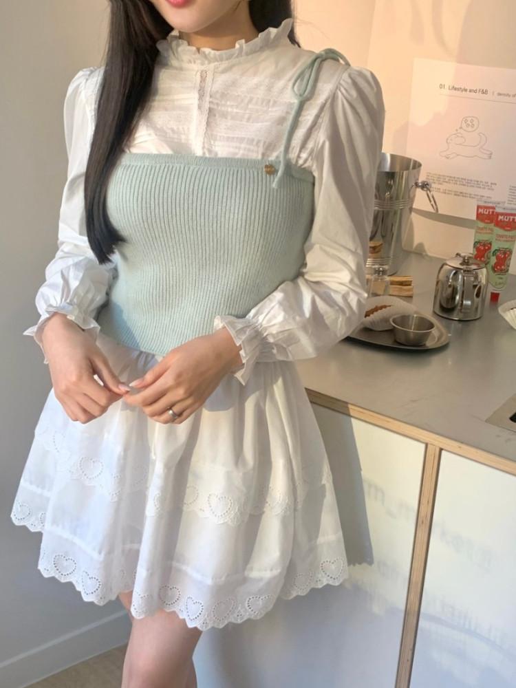 [ 고퀄리티 ] ice cream bustier 🩵🍨