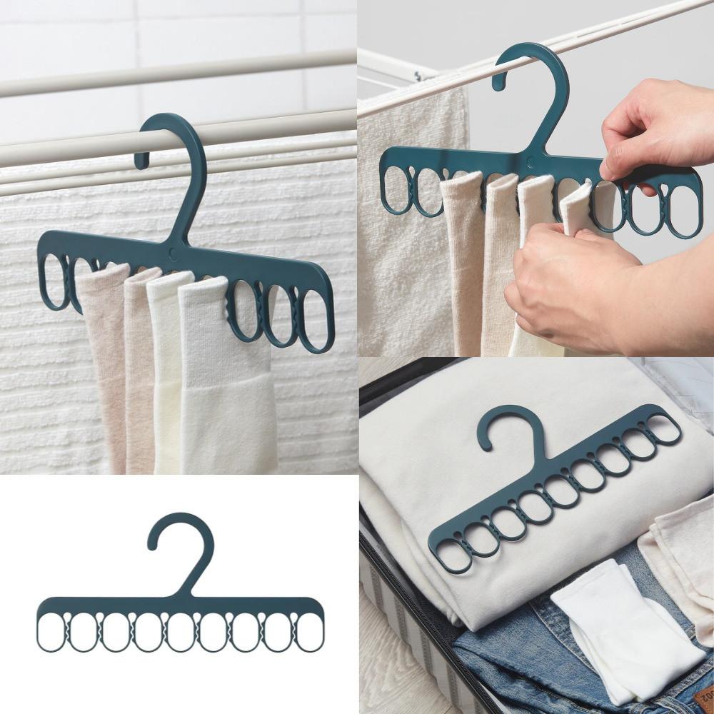 일체형 양말 집게 걸이 양말건조대 휴대용 슬리브