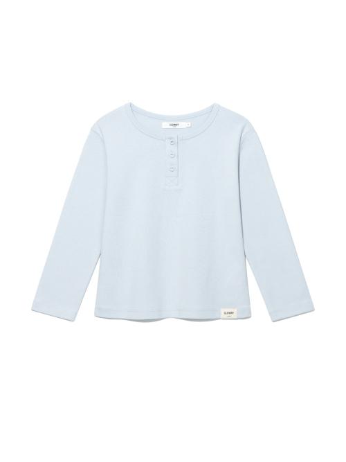 3/4 BUTTON FLY TEE (COTTON CANDY)