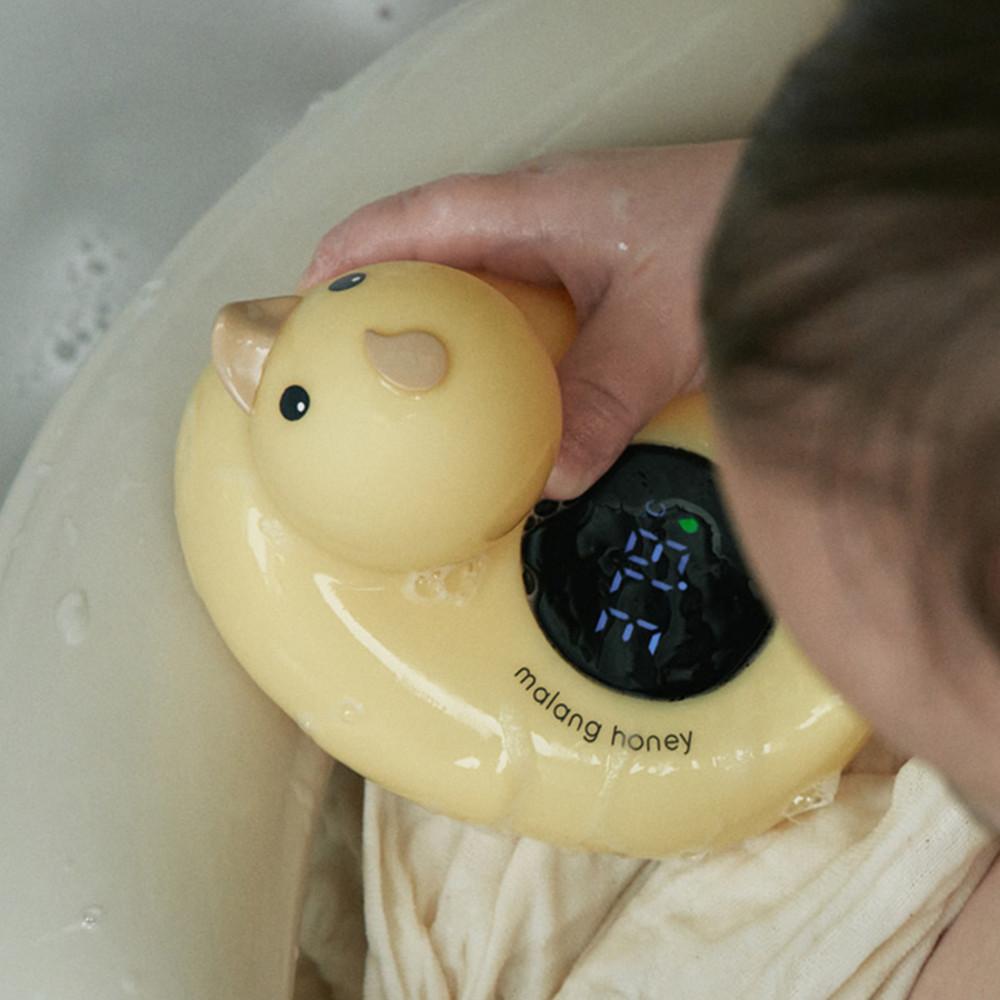 말랑하니 디지털 탕온계 아기오리 신생아 물온도계 탕온도계