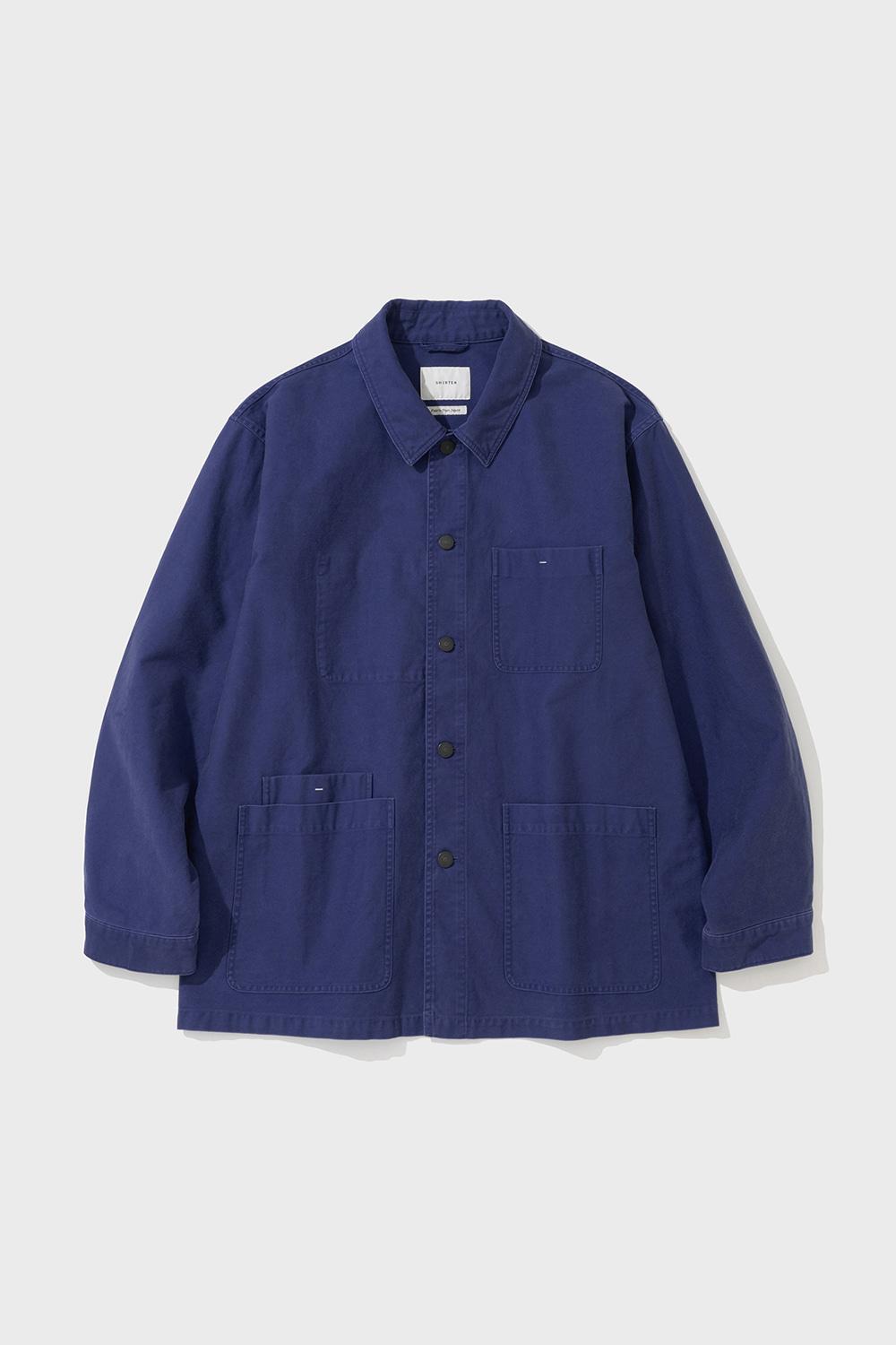OVERSIZED FRENCH MOLESKIN JACKET (BLUE) [2/26 11:00 OPEN]