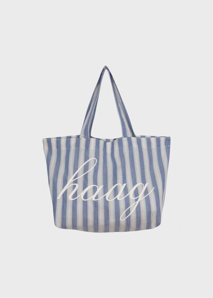 a signature logo bag (cream)