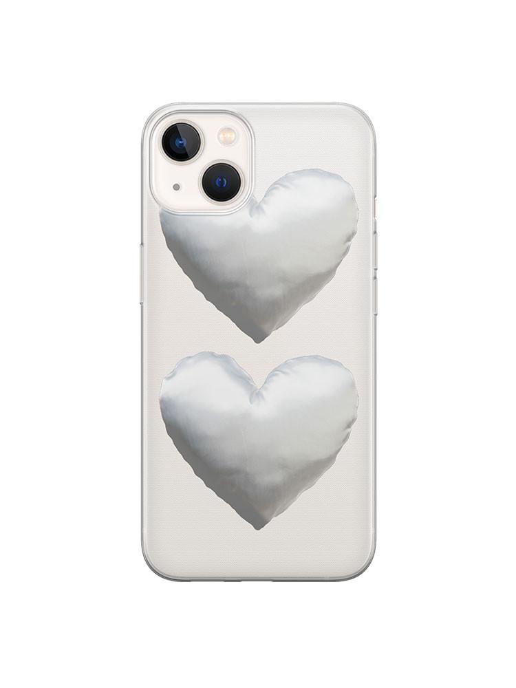 cushion heart case 전기종 아이폰14