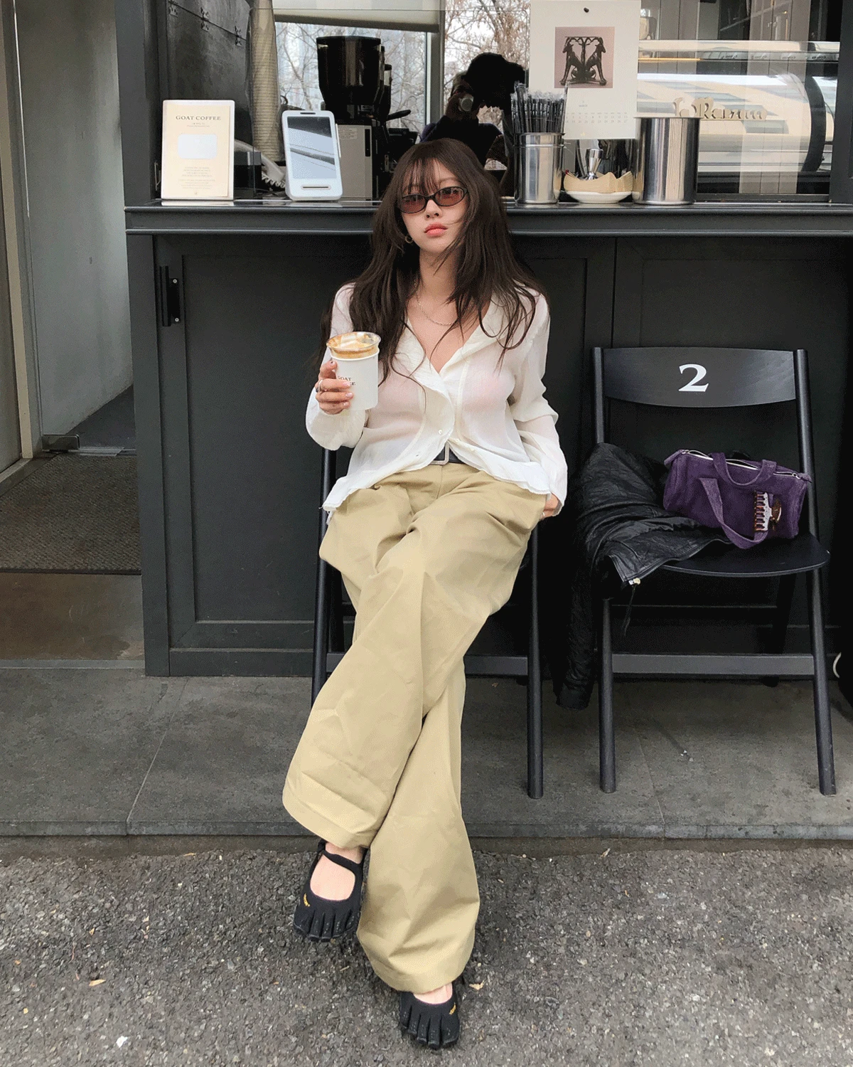 26SS H Q*MK PICK! 꼭 사템*) RUFFLES BLOUSE (3COLOR)