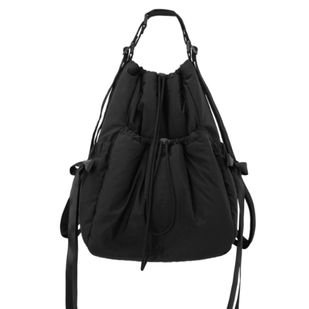 [데일리백특가]KIKI 키키 리본 숄더 & 백팩 / 블랙 [3월 31일 예약배송]