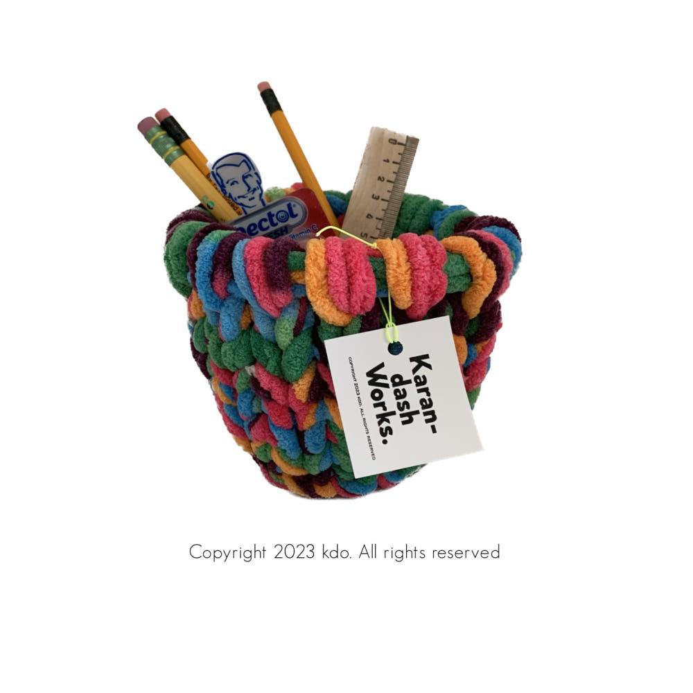 보송보송 바구니 Pluffy basket _Candy pop 16