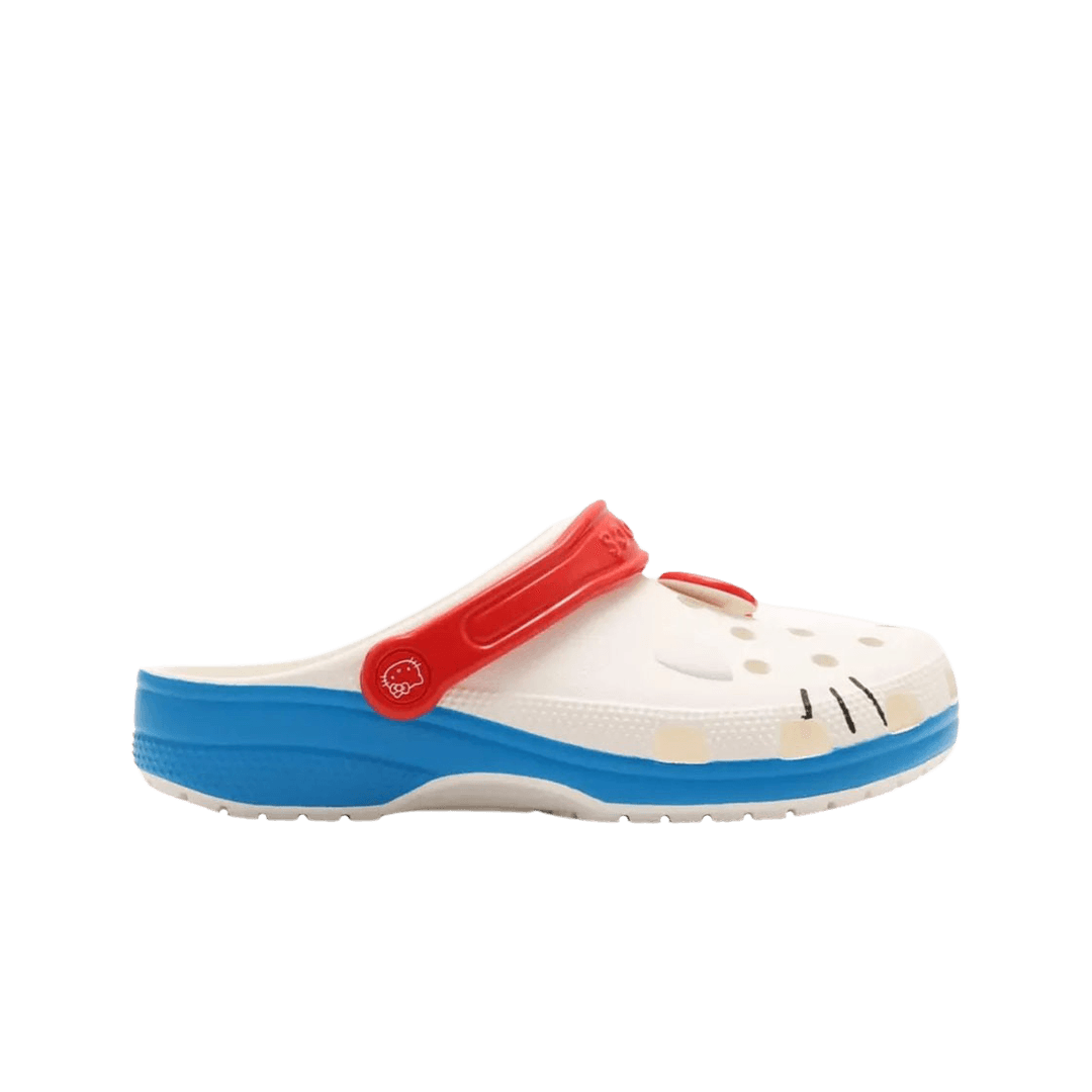 (W) Crocs x Hello Kitty Classic Clog White
