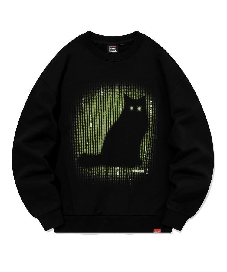 VSW Cat Movie 2 Crewneck Black