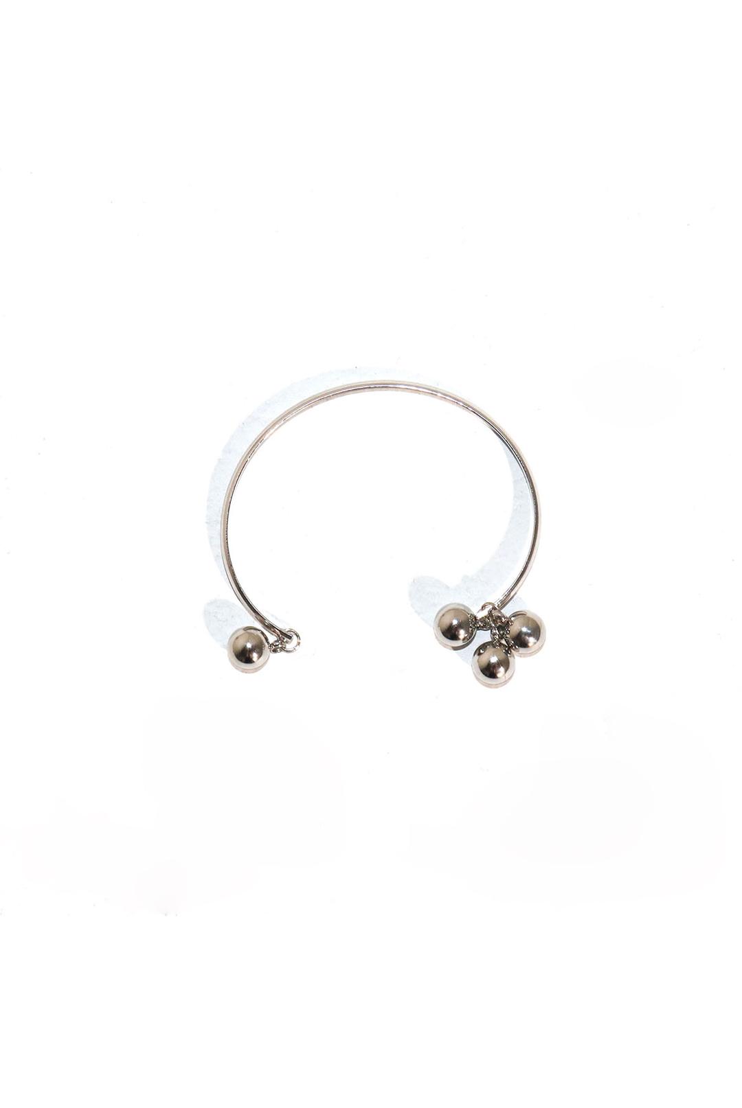 ASYMMETRIC BALL BANGLE