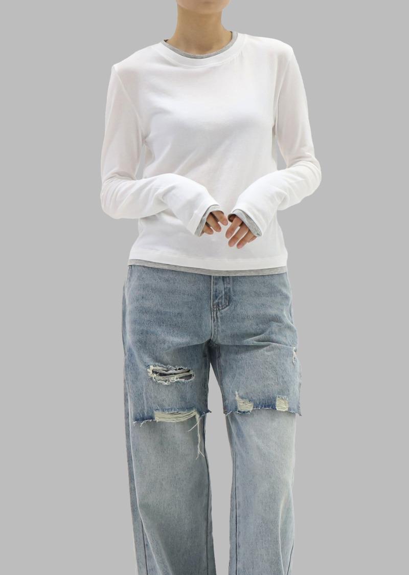 온더 레이어드 티셔츠