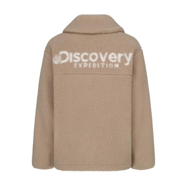 [디스커버리] 남녀공용 디스커버리양털후리스 베이지 빅사이즈 90-110