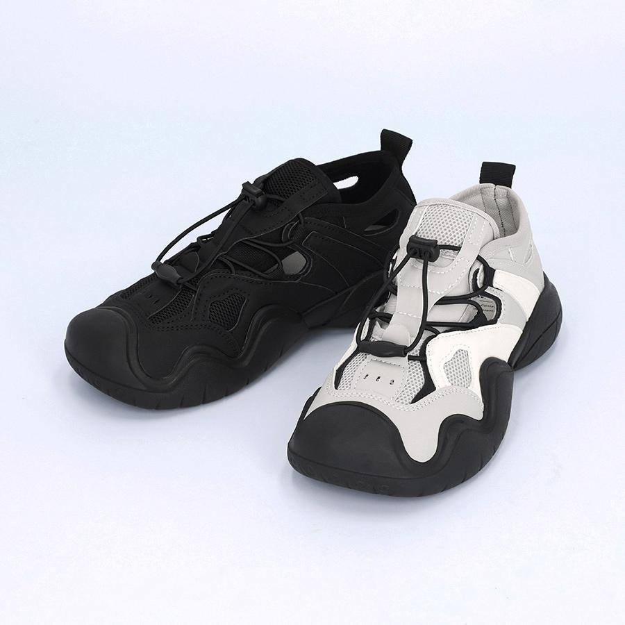 [엔믹스 규진, 강별 착용] 마쯔 by 엘칸토 여성 고프코어 캐주얼 스니커즈 4cm LCWC24M413