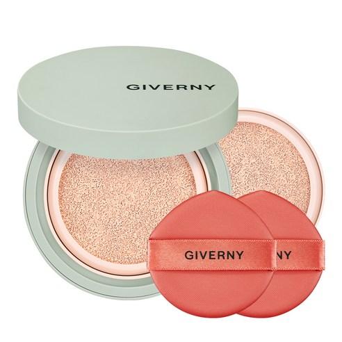 지베르니 밀착 커버 쿠션 본품+리필세트, 17C 포슬린, 1개 - 쿠션/팩트 | 쿠팡