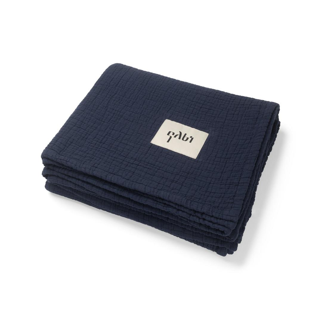 GABI fabrics - GABI BLANKET (TUAREG BLUE)