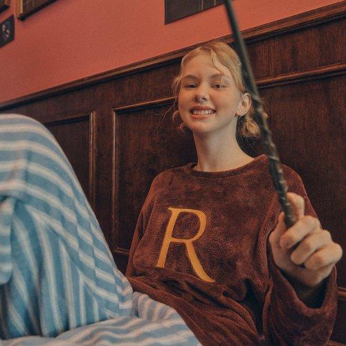 (해리포터) 론 & 해리 수면 잠옷(BURGUNDY)_SPPPC4TU09