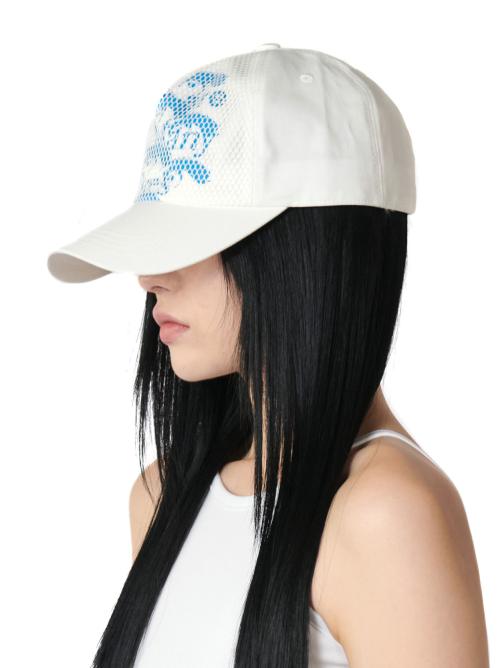 Iseot Overmesh Cap_Off White