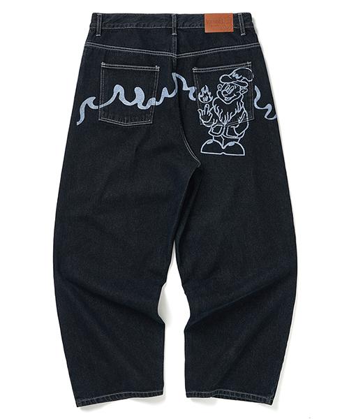 위캔더스(WKNDRS)  DWARF DENIM PANTS (DENIM) - 사이즈 & 후기 | 무신사
