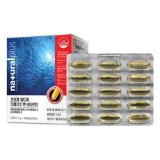 내츄럴플러스 초임계 알티지 오메가3 비타민D 78g