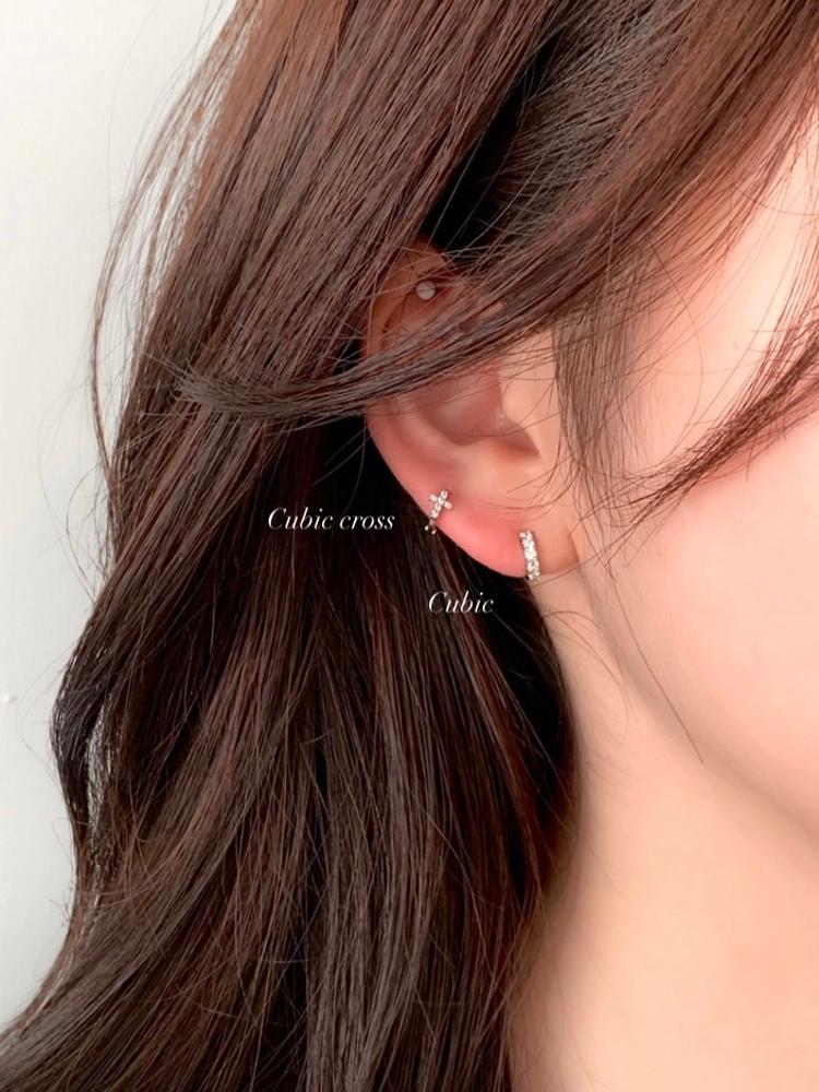 (어센틱) mini one-touch ring piericing 원터치피어싱 귓바퀴피어싱