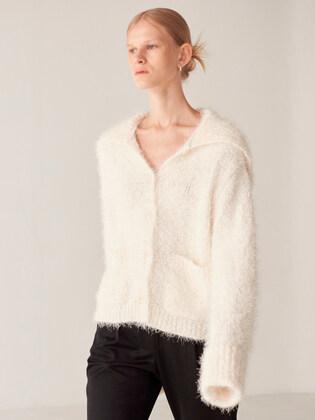 [단독] SAILOR KNIT CARDIGAN(ivory)