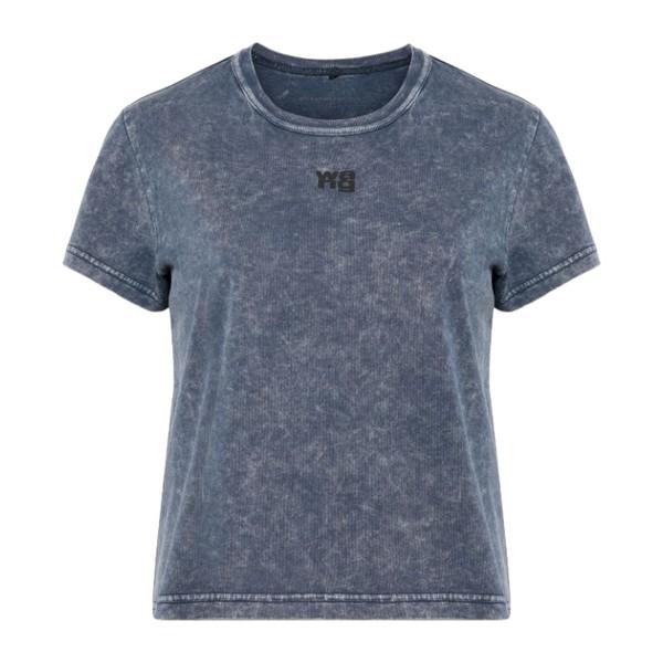 Alexander Wan* acid-wash cotton T-shirt