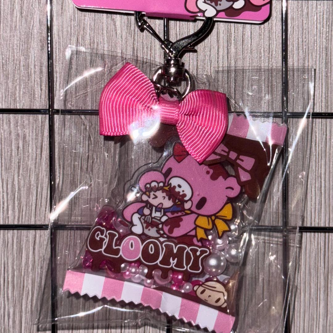 [망키야] 글루미베어 초코 샤카샤카 키홀더