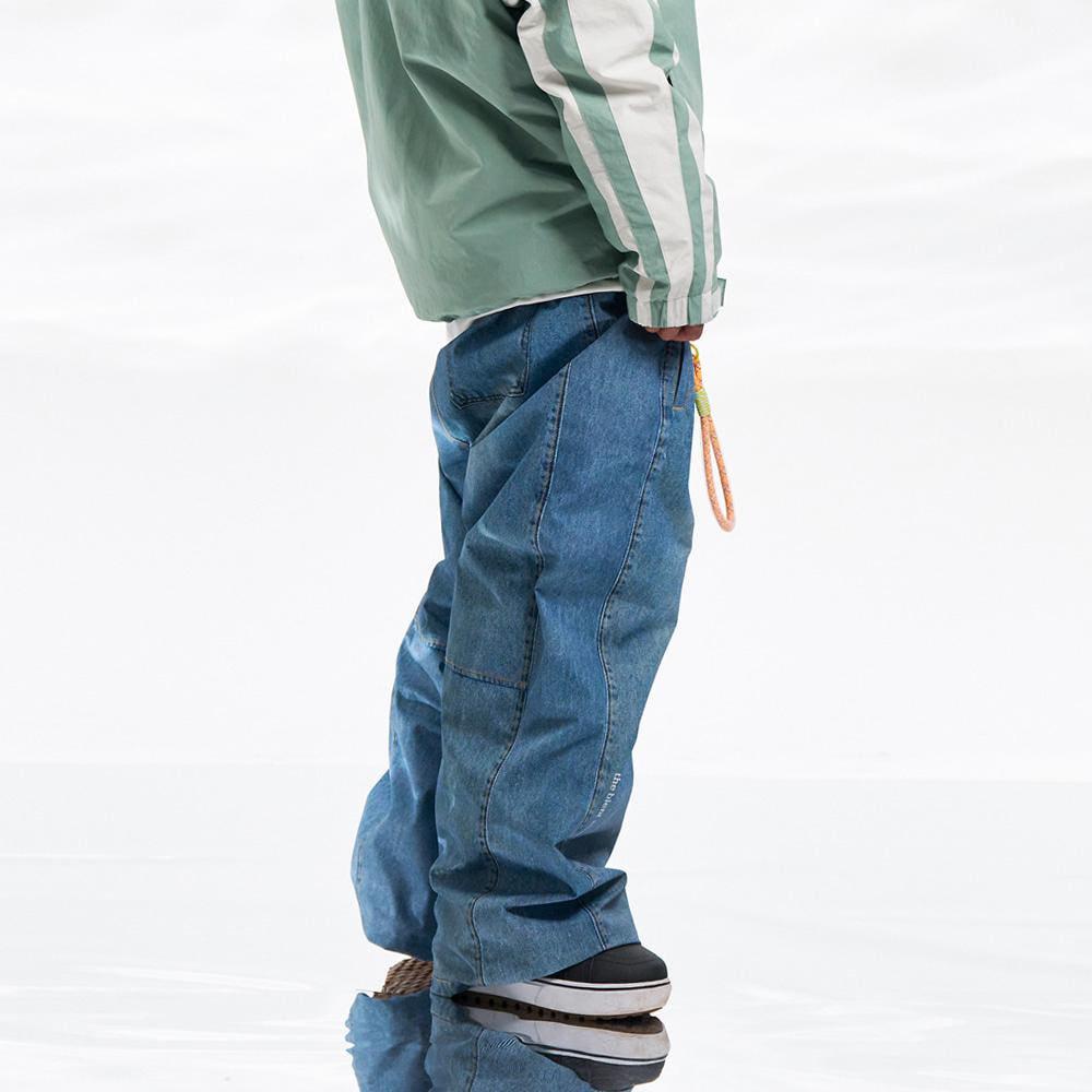 블렌트 2425 BLENT LUNA PANTS DTP INDIGO DENIM 스노우 보드복 팬츠