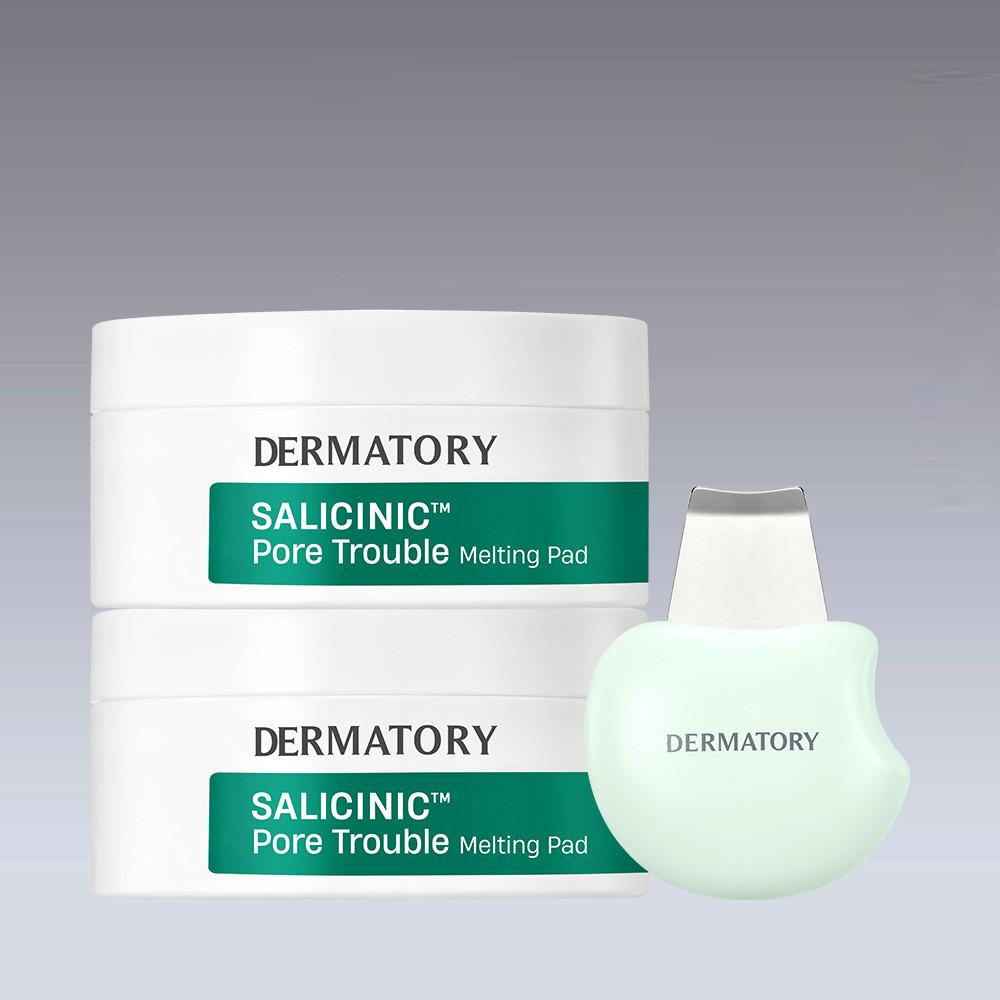 더마토리 살리시닉 포어 트러블 멜팅 패드 2개 [30매+30매]+클리너 세트