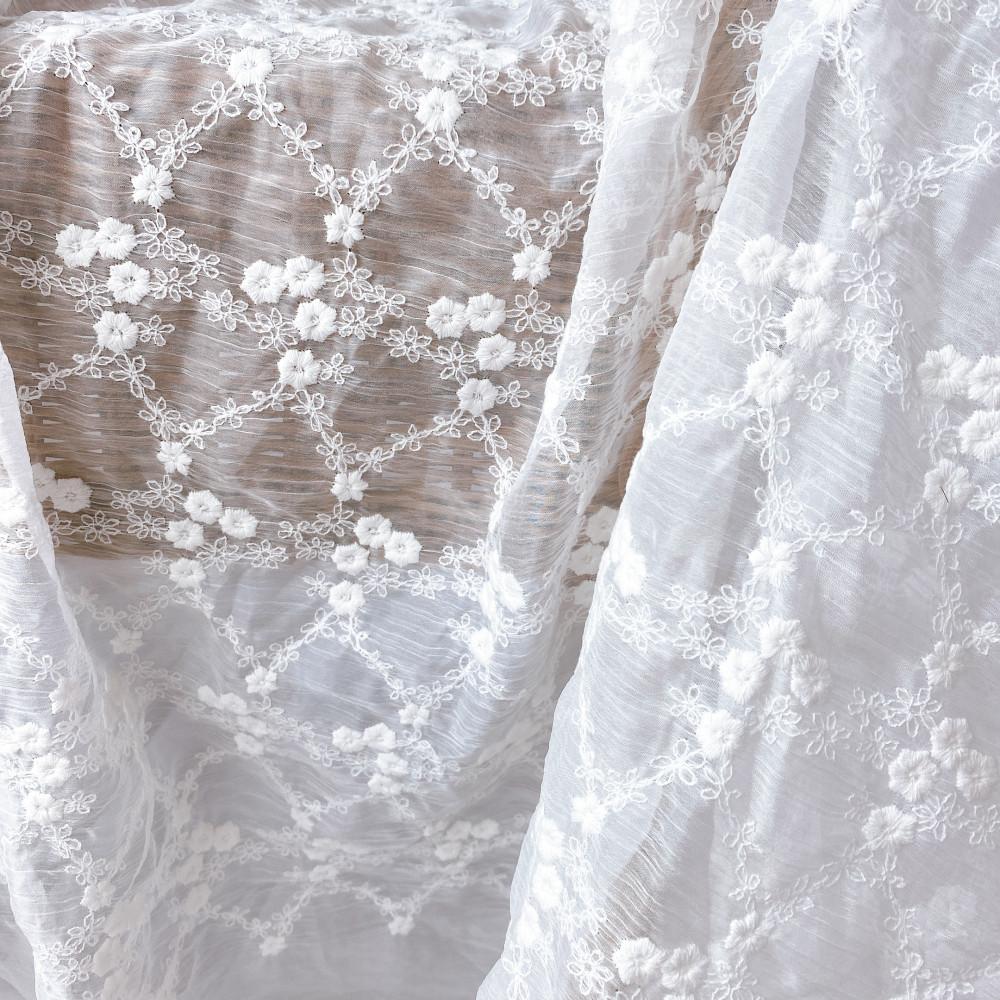 사르르 요루쉬폰 패브릭 레이스원단 (YM217)