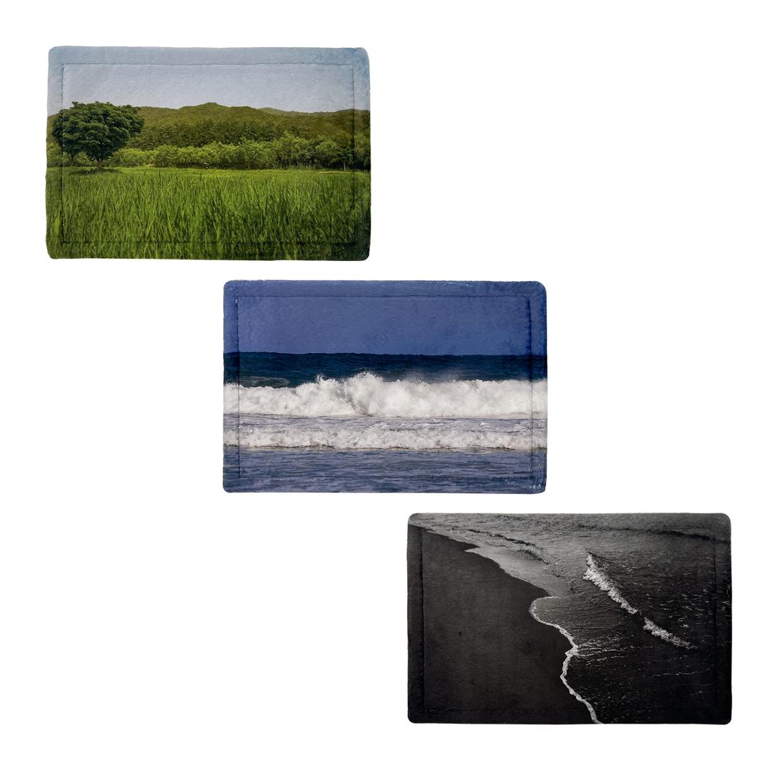 nature desk rug - 3 type