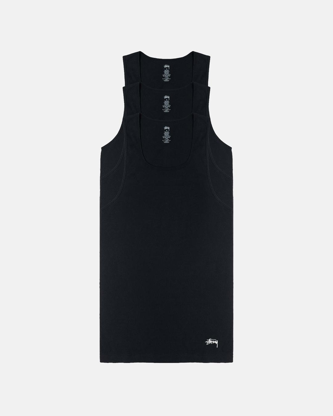 STÜSSY TANK UNDERSHIRTS - Black / S