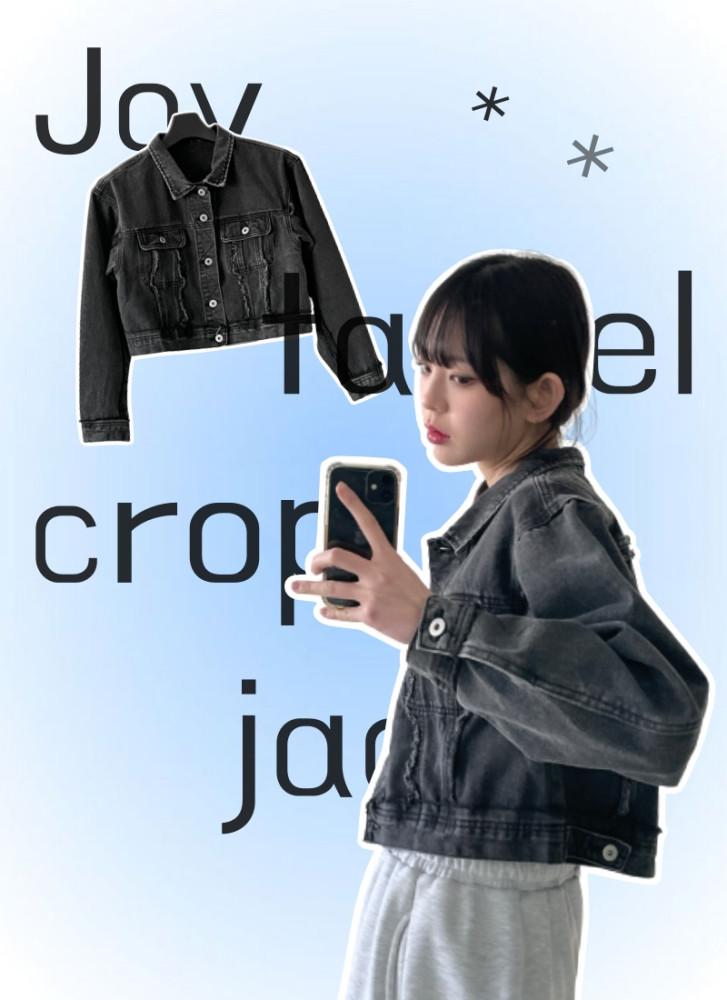 Joy tassel crop jacket 조이 테슬 크롭 자켓