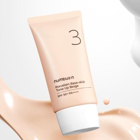 이런 상품 어때요? 넘버즈인 3번 도자기결 파데스킵 톤업베이지 SPF50+ PA++++, 50ml