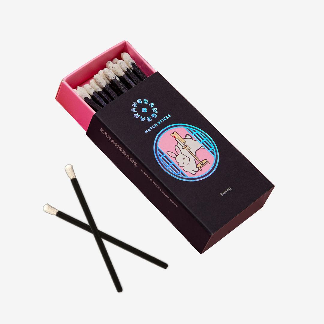 사랑방 버니 블랙성냥(토끼)