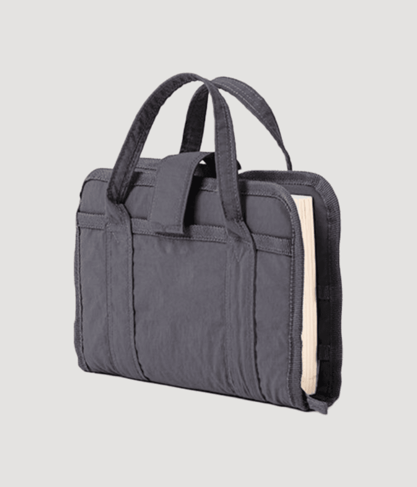 [미온전] 산책가방 (book cover bag) / grey