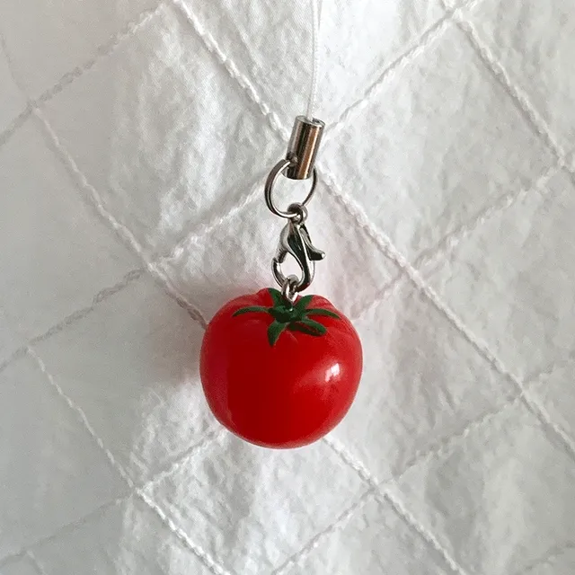 [당일출고] 토마토 핸드폰고리 키링