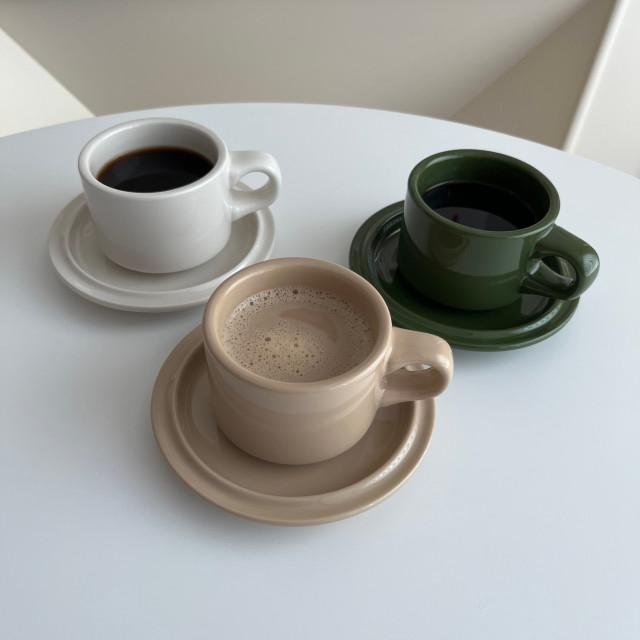 메르시 커피잔 세트 (3colors)